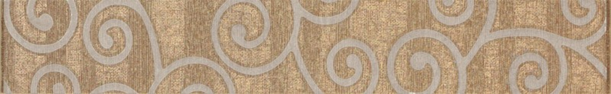 Плитка Fanal 60x10 бордюр List Ebano Textile глянцевая глазурованная