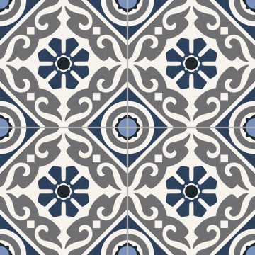 Плитка напольная 33x33 Musa Blue матовая Gayafores