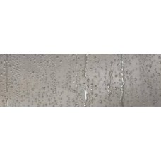 Плитка декор Ibero 75x25 Decor Drops Grey B глянцевая + матовая серый