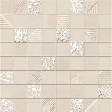 Плитка Ibero мозаика 30x30 Mosaico Cromat-One Taupe матовая