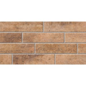 Плитка Belani 60x30 Брик настенная коричневая матовая коричневый