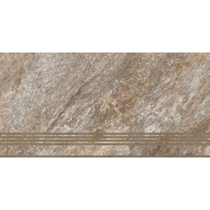 Ступень 60х30 Global Tile ST216VG Thor неполированная бежевый 9мм