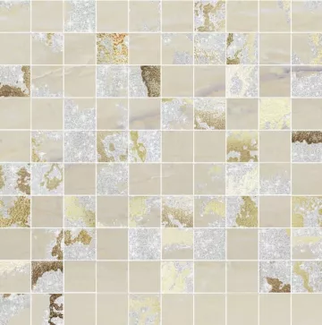Мозаика Brennero MQSS Mosaico Q. Solitaire Sand Mix 29,7х29,7 (Р) (6шт)