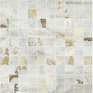 Мозаика Brennero MQSG Mosaico Q. Solitaire Grey Mix 29,9х29,9 (Р)