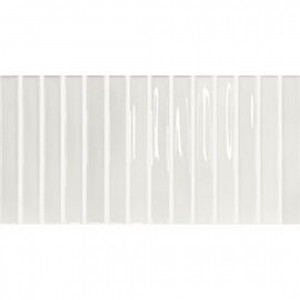 Плитка DNA Tiles FLASH BARS WHITE 133469 Глазурованная керамическая плитка