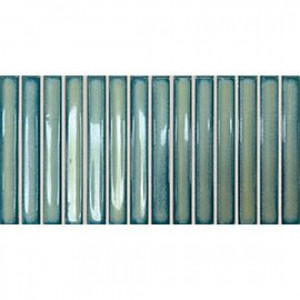 Плитка DNA Tiles OSAKA BARS GREEN 133481 Глазурованная керамическая плитка