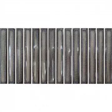 Плитка DNA Tiles OSAKA BARS GREY 133479 Глазурованная керамическая плитка