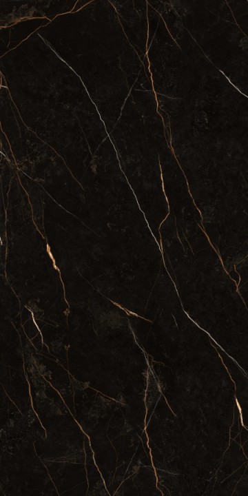 Керамогранит  280x120 Stratum Portoro Polish Slabs чёрный Maimoon Ceramica
