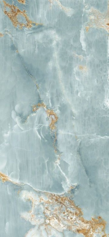 Плитка Imola 278x120 Blu Aq6 278 Lp Bluaq6278Lp глянцевая голубой мрамор, оникс 7мм