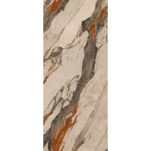 Плитка Imola 278x120 Bre Ph6 278 Lp Breph6278Lp глянцевая бежевый, коричневый мрамор 7мм