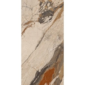 Плитка Imola 120x60 Bre Ph6 12 Rm Breph612Rm матовая бежевый, коричневый мрамор 7мм