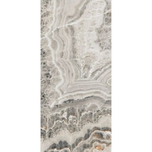 Плитка 278x120 Bla Da6 278 Lp Blada6278Lp глянцевая бежевый, серый камень, мрамор, оникс 7мм Imola