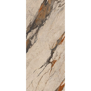 Плитка Imola 120x60 Bre Ph6 12 Lp Breph612Lp глянцевая бежевый, коричневый мрамор 7мм