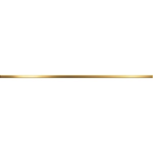 Бордюр New Trend Design Art Настенная Плитка Tenor Gold BW0TNR09 глянцевая 60x1см 8мм