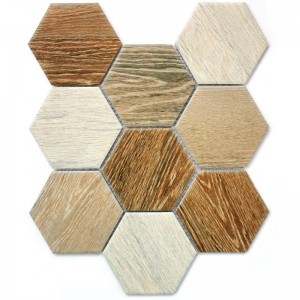 Мозаика Bonaparte 30x26 6мм Wood comb 6*95*110 бежевый