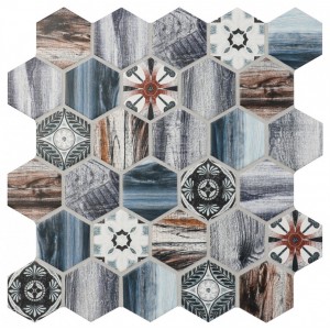 Мозаика Bonaparte 28x27 6мм Mumbai 6*51*59 коричневый