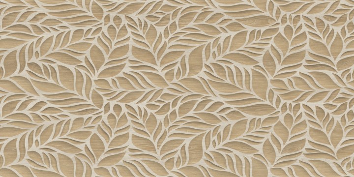 Керамогранит 120x60 ITC Foresta Magica Miel Matt+Carving матовая 9мм универсальная