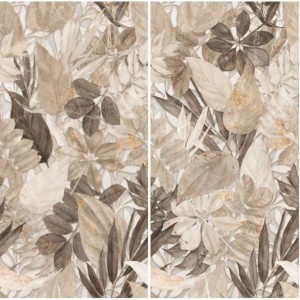 Керамогранит La Fenice Genesis Decoro Flora Warm Ret матовая 120x60