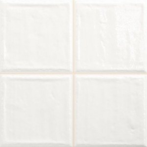 Плитка Dar Ceramics 20x20 настенная Noa White гладкая + рельефная глянцевая белый