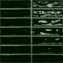 Плитка Dar Ceramics 20x20 настенная Sticks Green Intense гладкая + рельефная глянцевая зеленый
