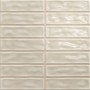 Плитка Dar Ceramics 20x20 настенная Sticks Greige гладкая + рельефная глянцевая бежевый
