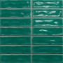 Плитка Dar Ceramics 20x20 настенная Sticks Emerald гладкая + рельефная глянцевая зеленый