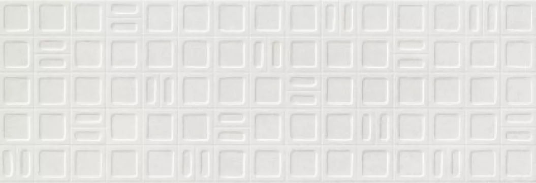 Керамическая плитка Argenta Rev. Gravel square white 120x40