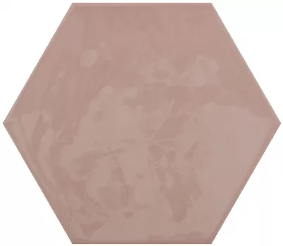 Плитка Cifre настенная 18x16 Kane Hexagon Pink глянцевая
