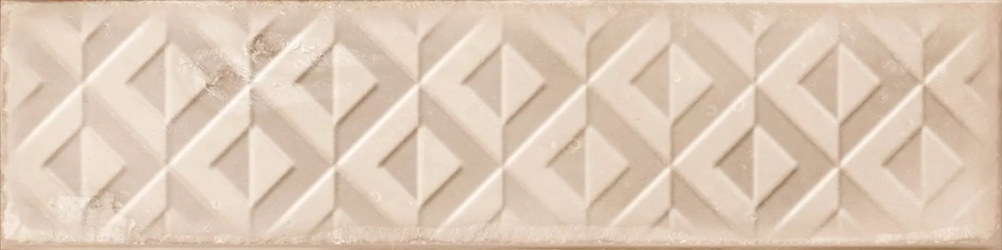 Плитка Cifre 30x8 Relieve Ivory Brillo Drop глянцевая