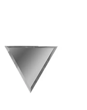 Плитка Дст 20x17 декор серебряная ПОЛУРОМБ внутренний РЗС1-01 вн Зеркальная Плитка неполированная структурная глазурованная