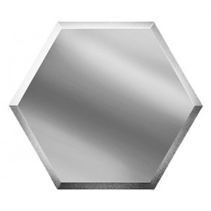 Плитка Дст 20x17 декор серебряная СОТА СОЗС1 Зеркальная Плитка матовая глазурованная