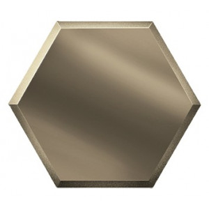 Плитка Дст 20x17 декор бронзовая СОТА СОЗБ1 Зеркальная Плитка матовая глазурованная