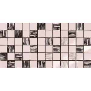 Мозаика 40x20 301303 Mos. Platino Rosa Alterego глянцевая Dado Ceramica