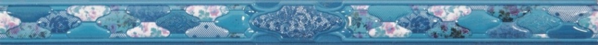 Плитка 50x4 Кайма 013786 Ce Blue Fairy Tale ткань, 3d - рельефная поверхность Mapisa