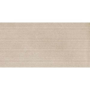 Керамогранит 120x60 Rk88 Ribbed Ecru R Namib матовая бетон / цемент, кирпич 9мм Refin Ceramiche