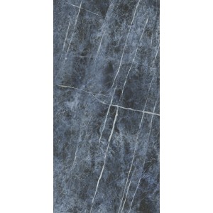 Керамогранит 120x60 Caesar Ceramiche Anima Wonder Starlit Lucidato полированная мрамор синий