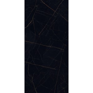 Керамогранит 278x120 Coverlam By Grespania Nero Ardi - Cov Nero Ardi Pul. 5.6 полированная мрамор черный