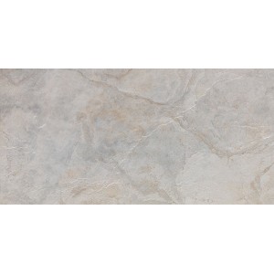 Керамогранит 80x40 Porcelanosa Mirage-Image Silver лаппато сланец серебро
