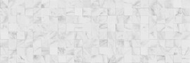 Плитка 100x33 Porcelanosa Marmol Carrara Carrara Blanco Mosaico глянцевая мрамор белый