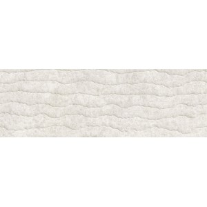 Плитка 100x33 Porcelanosa Baltimore Contour White матовая камень белый