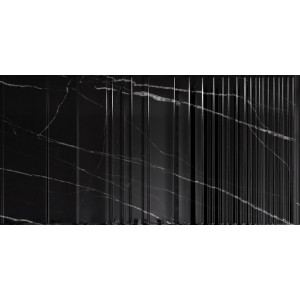 Керамическая плитка Axima Орлеан черная рельеф