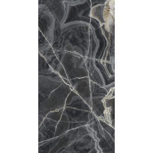 Керамогранит 300x150 Ultra Onici ONICE NERO Lucidato Shiny LS 6мм Ariostea