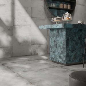 Керамогранит 80x40 Argent Rt Alchemy матовая серый бетон Caesar