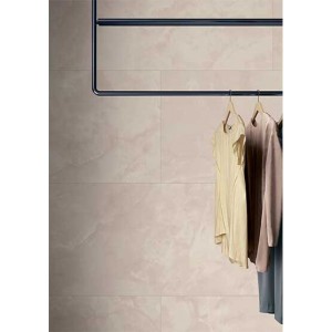 Керамогранит 120x60 Pink Onyx Luc Anima Futura глянцевая, полированная бежевый мрамор Caesar