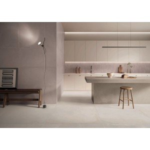 Керамогранит 120x60 Chalk Soft Prima матовая белый однотонный 9мм Caesar