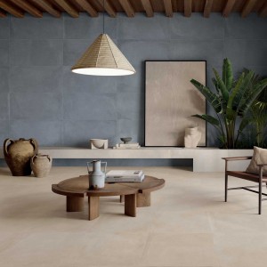 Керамогранит 120x60 Ecru Soft Prima матовая серый бетон 9мм Caesar