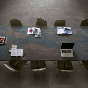 Керамогранит 278x120 Reef Rt Relate матовая коричневый камень Caesar