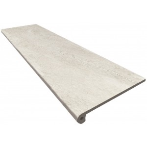 Монолитная ступень Kerastep 120x33 Marble 401 Siena Флорентийская R9 противоскользящая бежевый 13мм