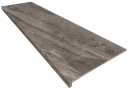 Монолитная ступень Kerastep 120x33 Marble 421 Moca Кантиковая R9 противоскользящая коричневый 12мм