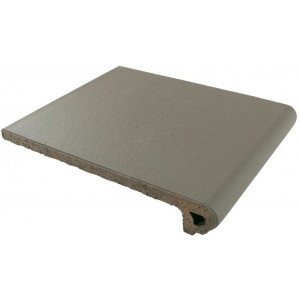 Ступень фронтальная Canada Gres 33x24 Natura 013 Grey R11 противоскользящая серый темный 18мм